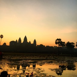 Sunrise At Angkor Wat